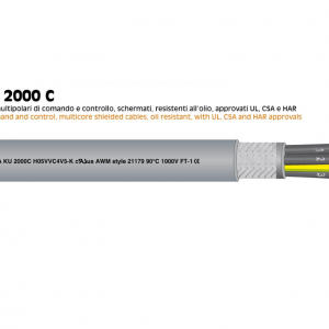 KU2000C - Screened UL c UL HAR approved Cables