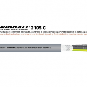Unidrall 2501C - Screened high flex cables