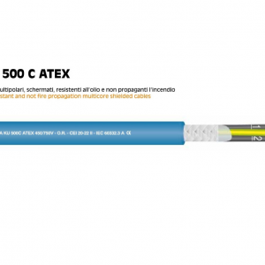ATEX CY Cables Blue Sheath Screened - KU500C ATEX
