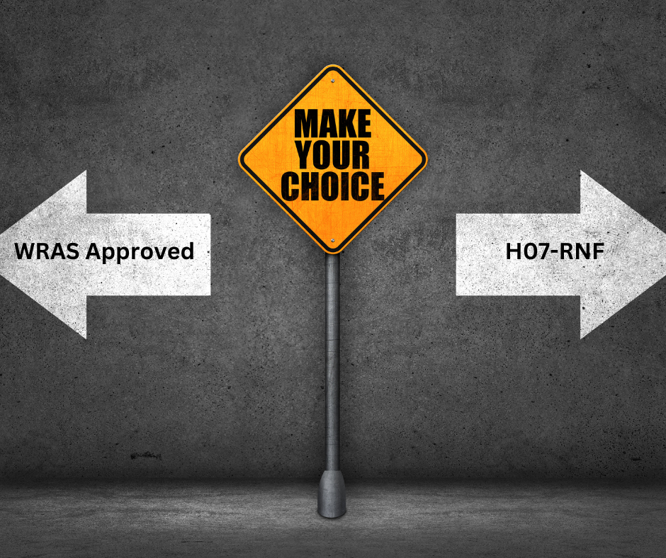 When to Use WRAS Approved Cables Rather Than H07-RNF: Ensuring Safety and Compliance in Water Systems